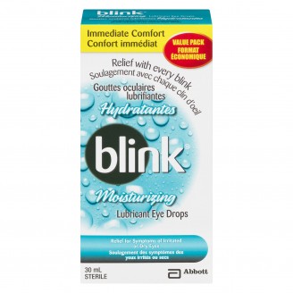 Blink Lubricant Eye Drops for Dry Eye Mild-Moderate, 30 ml